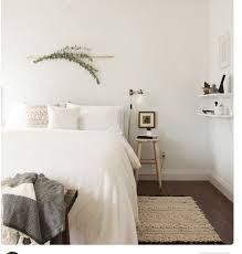 The Simple Hanging Pole Above The Bed Perfect For Adding Florals Or Greenery Home Bedroom Simple Bedroom Bedroom Inspirations