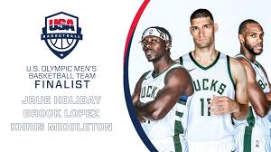 Eight men's teams and eight women's teams have qualified, but will the united states dominate as they have in olympic basketball? Usa Basketball Announces 57 Finalists For U S Olympic Men S Team Milwaukee Bucks