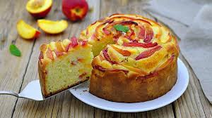 Gateau Aux Nectarines Et Au Yaourt Recettes Faciles Recette Recette Facile Gateau Gateaux Et Desserts