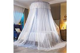 1 window treatment curtain panels drapes sheer dark red 83x52 canopy ribbed. Bluegray White Varwaneo Princess Bed Canopy For Girls Bed Canopy Curtain Double Layer Sheer Mesh Dome Bed Curtain Princess Mosquito Net For Twin Full Queen King Bed Bluegray White Matt Blatt