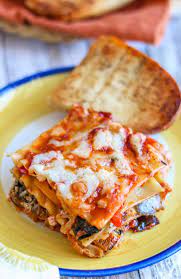 No Boil Vegetarian Lasagna Recipe With Roasted Veggies Recipe Vegetarian Lasagna Recipe Vegetable Lasagna Recipes Lasagna Recipe