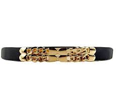 There are so many ways to wear a belt for men and women. Belt Elastic Women S Stretch Belt Black Wide Gold Silver Chain Zabardo