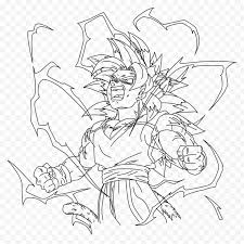 Black widow the lord of the rings: Dragon Ball Z Goku Vegeta Line Art Beerus Drawing Gohan Black Aura Free Png