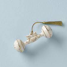 2020 Baby S First Christmas Rattle Ornament Lenox Corporation