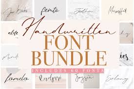 Originally created by rob leuschke, style script is a handwritten font that manages to combine several style inspirations into one. 10 Best Handwritten Font Bundles Bold Leap Creative