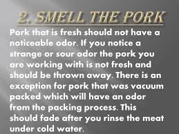 How to tell if cooked pork is bad? How To Tell If Pork Is Bad Youtube