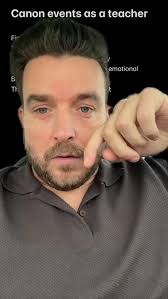 Running through some canon events for teachers