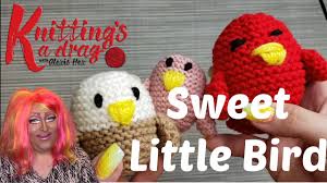 A hat is a fun knitting project that doesn't take a lot of yarn or time. Learn To Knit A Sweet Little Bird Youtube