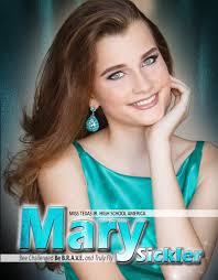 2017 Miss Texas Junior High School America- Mary Sickler