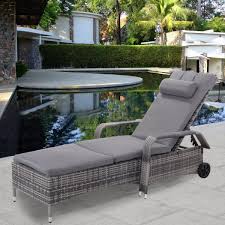 Wicker Chaise Lounge Chairs Rattan Lounge Chairs Beachfront Decor Lounge Chair Outdoor Outdoor Chaise Lounge Outdoor Chaise Lounge Chair
