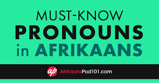 Het kan verwijzen naar mensen, dieren, objecten of. A Comprehensive Guide To Afrikaans Pronouns