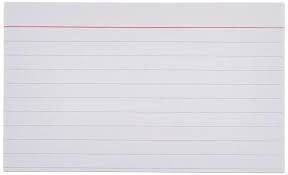 Image result for index cards