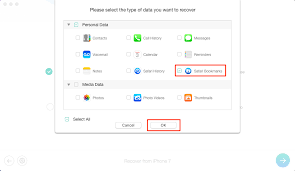 2 Efficient Ways To Recover Deleted Bookmarks In Safari On Iphone