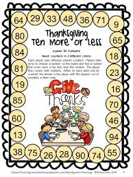 Thanksgiving Math Board Game From Thanksgiving Math Games Second Grade By Games 4 Learning 14 P Thanksgiving Math Thanksgiving Math Games Printable Math Games