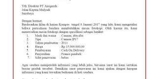 Contoh Surat Pengiriman Barang Dalam Bahasa Inggris Dan Artinya Kumpulan Surat Penting