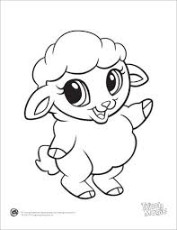 These coloring pages feature 15 adorable baby animals. Baby Animal Coloring Pages Sheep Elephant Coloring Page Farm Animal Coloring Pages Cartoon Coloring Pages