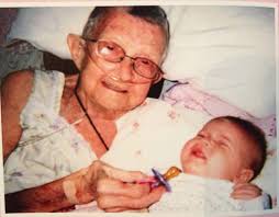 Editing old family picture of grandmother