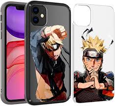 Amazon's choice for fundas iphone. Amazon Com Picavinci Switchme Case For Iphone 11 Naruto Cute Anime Cartoon Black Clear Matte Hybrid Protective Cover