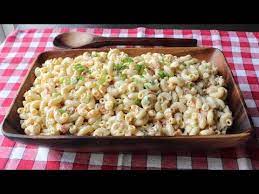 One serving contains 421 calories, 24g of protein, and 10g of fat. Vous Aviez Justement Envie De La Cuisiner Autrement Cette Fois Best Macaroni Salad Deli Style Macaroni Salad Macaroni Salad Recipe