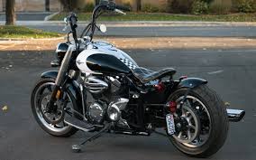 With it's custom open pipes, this little bike sounds just. Yamaha Kits Blue Collar Bobbers
