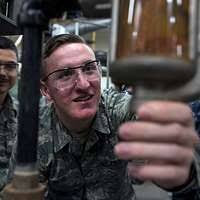 Airmen Cody Ward, Kevin Chipi and Seaman Colton Clifton,