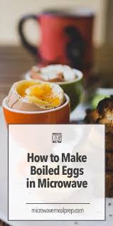 If you mean can you microwave eggs that have already been boiled, don't do that. How To Make Boiled Eggs In Microwave Microwave Meal Prep