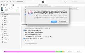 How to sync music from itunes to iphone. How To Fix Error Iphone Is Synced With Another Itunes Library