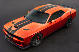 2020 Dodge Challenger Srt Hellcat Black And Red 2016 Dodge Challenger Hellcat In Hemi Orange With Black Stripes Dodge Challenger Hellcat Hellcat Challenger 2016 Dodge Challenger Hellcat
