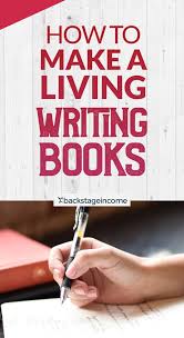 How To Make A Living With Your Writing Ebooks Distribution Multiple Income Sources Bsi 17 Backstageincome Ebook Writing Writing A Book Writing Tips