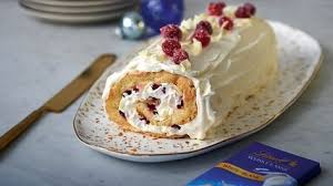 Lindt White Chocolate Cranberry Yule Log Lindt The Season Recipe Lindt White Chocolate White Chocolate Cranberry Yule Log