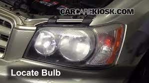 How to replace signal or side marker light bulb on 2002 toyota highlander. Headlight Change 2001 2007 Toyota Highlander 2004 Toyota Highlander Limited 3 3l V6
