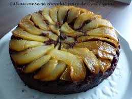 Gateau Renverse Chocolat Poire Croquant Fondant Gourmand Recette Gateau Poire Gateau Renverse Poire Au Chocolat