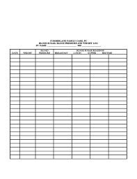 5 blood pressure chart templates word excel templates