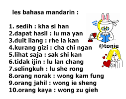 Maybe you would like to learn more about one of these? Les Bahasa Mandarin P Ungkapan Lucu Kutipan Lucu Lucu