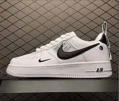 Black And Yellow 13s Nike Air Force 1 White Black Aj7747 100 Sneakers For Sale Nike Air Nike Air Force Ones Nike Air Force