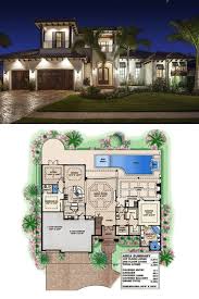 Mexican style homes mexican home decor spanish style homes spanish house spanish colonial spanish revival mexican bedroom decor spanish style decor hacienda style homes. 4 Bedroom Two Story Spanish Home With Balconies Floor Plan Spanish House Plans Spanish House Spanish House Exterior