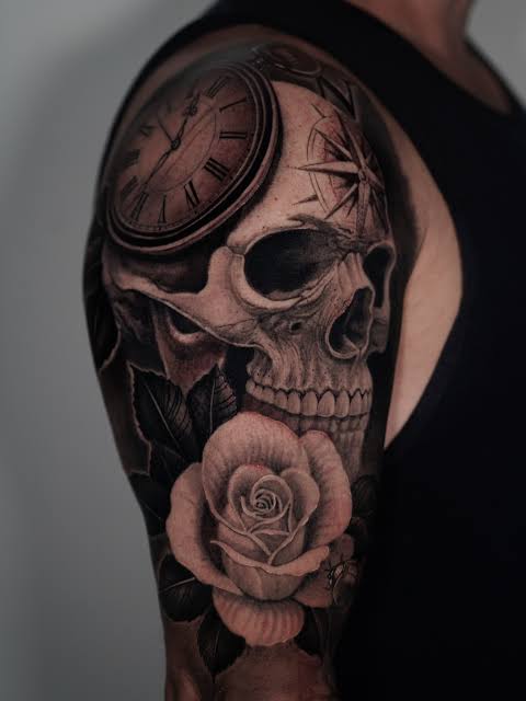 Roses and skulls: one of the most timeless and powerful ...