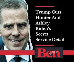 31 agents were assigned to the details of Biden's two children. “He is  currently vacationing in, of all places, South Africa, where the Human  Rights of people has been strenuously questioned,” Trump