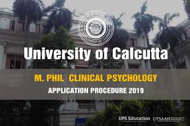 Cu began its academic activity in1857. M Phil Clinical Psychology Admission 2019 Open In Calcutta University Ups Education