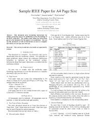Contained in this page are some basic guidelines for formatting a paper in ieee style. Ieee Review Paper Format Pdf Ckinmave1988