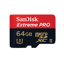 sandisk extreme pro microsdxc uhs ii card