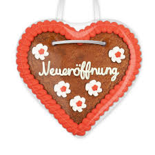 Juli 2018 heißt ernsting's family seine kundschaft zur großen neueröffnung in der neuen filiale in der gartenstraße 1c in wilhermsdorf herzlich willkommen. Lebkuchenherz Neueroffnung 12cm Lebkuchen Markt De