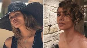 Halle Berry's exposes eye-popping assets and envious curves