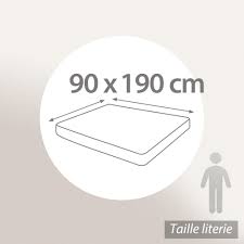 Les bonnets de 30cm assureront une bonne tenue même sur les matelas les plus épais. Drap Housse Flanelle Unie 90x190 100 Coton Wales Blanc Ebay