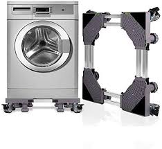 glenmore waschmaschine sockel untergestell trockner kuehlschrank podest mit 8 rollen unterbau gestell transportroller rollbrett fuer moebel kuche haushalt wohnen podeste rahmen apostilla co