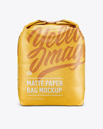 Download 1 Kg Matte Paper Bag Mockup Front View In Bag Sack Mockups On Yellow Images Object Mockups In 2020 Bag Mockup Mockup Free Psd Mockup PSD Mockup Templates