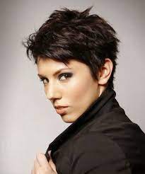 The Lovely And Awesome Short Hairstyle Thick Hair Styles Pixie Haircut For Thick Hair Haircut For Thick Hair