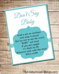 Hilarious 20 questions baby shower game. Baby Shower Ice Breaker Games