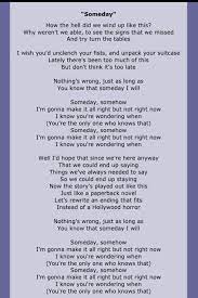 Pin By Music On Song Lyrics Two Nickelback Lyrics Great Song Lyrics Nickelback Songs