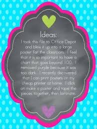 Brights 130 Large Poster Or Number Chart